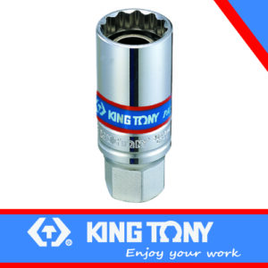 KING TONY SOCKET SPARK PLUG MAGNETIC 3/8