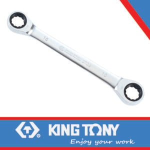 KING TONY SPANNER RATCHET TYPE DOUBLE RING 12 X 13MM | 37361213M