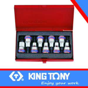 KING TONY SOCKET SET 9PC 1/2