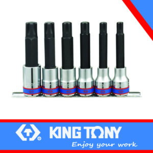 KING TONY SOCKET SET 6PC 1/2