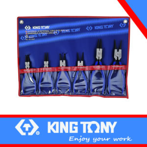 KING TONY PLIERS CIRCLIP SET 6PC 180MM AND 250MM | 42116GP