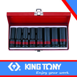 KING TONY SOCKET SET 8PC 1/2