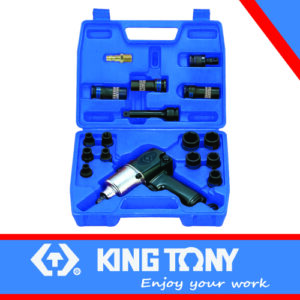 KING TONY PNEUMATIC IMPACT WRENCH SET 1/2