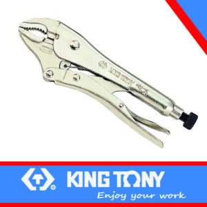 KING TONY VICE GRIP 250MM CURVED JAW | 6011 10N