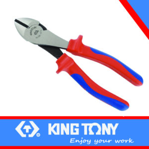 KING TONY PLIERS SIDE CUTTER 180MM VDE 1000V | 6236 07A