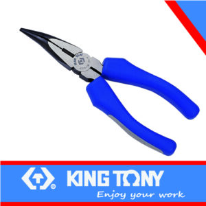 KING TONY PLIERS BENT NOSE 200MM | 6331 08