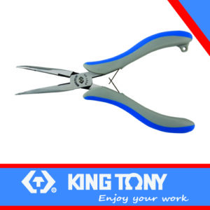 KING TONY PRECISION BENT NOSE PLIERS 150mm | 6337 06