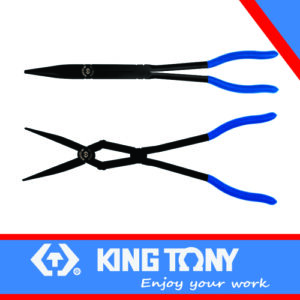 KING TONY DOUBLE JOINT NOSE PLIERS 340MM | 6339 13C