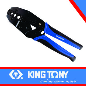 KING TONY CRIMPING TOOL RATCHET TYPE INSULATED | 67GH 09