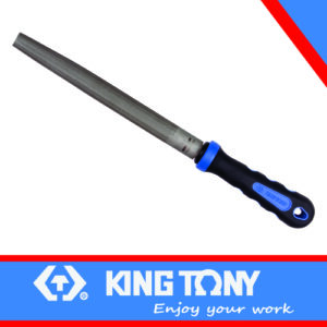 KING TONY FILE HALF ROUND 2ND CUR 250MM HANDLE | 75202 10G