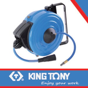 KING TONY HOSE REEL AIR 8MM X 15 METERS | 79910 15