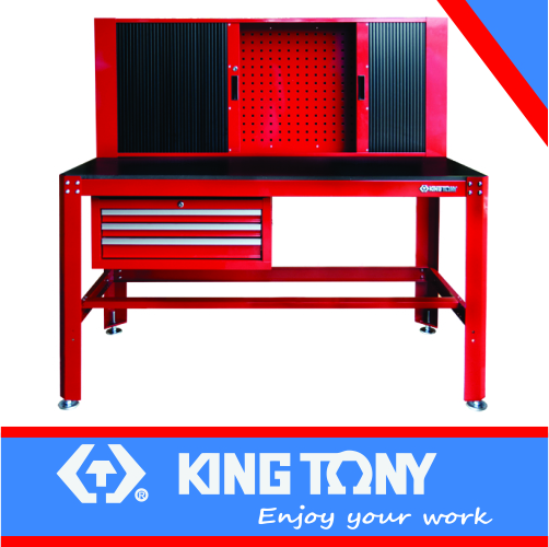 KING TONY WORKBENCH 3 DRAW CHEST AND WALL CABINETS | 87512