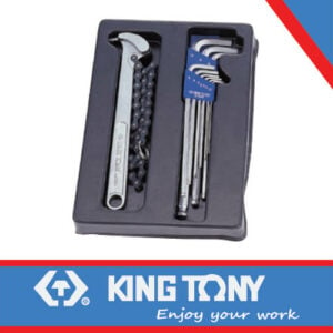 KING TONY ALLEN KEYS AND OIL WRENCH SET | 9 20110MR