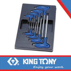 KING TONY ALLEN KEY L TYPE HANDLE 2 10MM 8PC | 9 22108MR