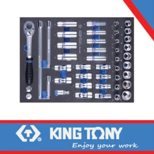 KING TONY SOCKET SET COMBINATION 3/8