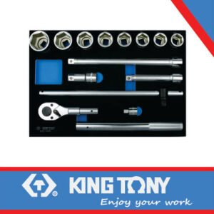 KING TONY SOCKET SET 14PC 3/4