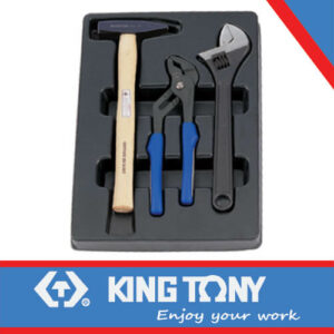 KING TONY PLIERS WATER PUMP  SHIFTER AND HAMMER SET | 9 90103PP