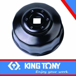 KING TONY OIL FILTER CUP WRENCH 74 76MM 15 FLUTE | 9AE6 7476