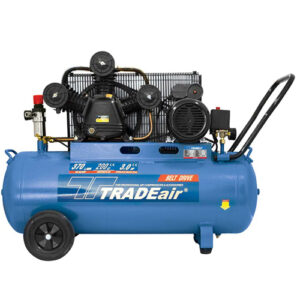 TRADEair 200L Cast Iron W-Head Compressor Belt Driven 3HP - 8Bar | MCFRC229