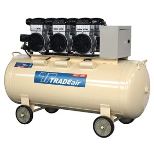 TRADEair 200L Silent Oil Free Compressor Direct Drive 4.4HP - 8Bar | MCFRC248