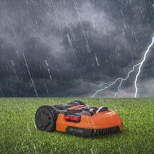 Worx 20V Cordless LANDROID Robotic Lawnmower 2000 Square Meters 5.0Ah Kit WR155E Tools4Builders