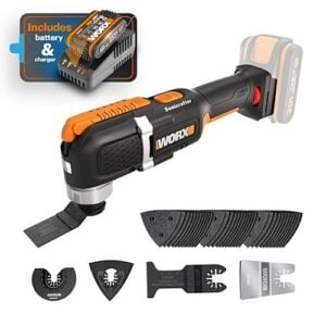 Worx - 20V Cordless SONICRAFTER Oscillating Multi-Tool + Battery & Charger | WX696.9-BCSK