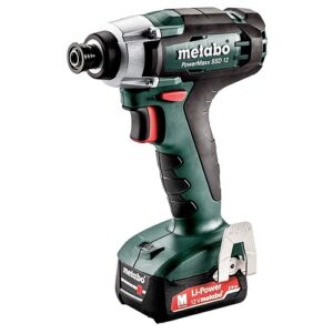 Metabo POWERMAXX SSD 12 Cordless Impact Driver 115Nm 2.0Ah Kit | 601114500