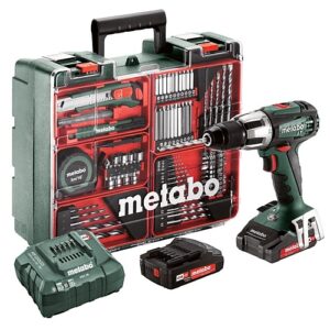 Metabo SB 18 LT SET Hammer Drill 2.0Ah Kit & Accessory Set | 602103600