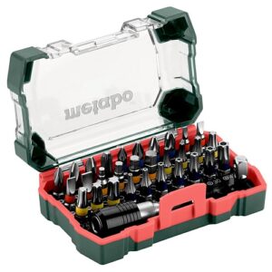 Metabo 32Pc Screwdriver Insert Bit Set in Plastic Case | 626700000