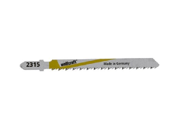 Wolfcraft 2 Jig saw blades wide HSS L 75mm | WLF 2315000