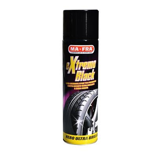 MA-FRA Extreme Black Tyre Polish Spray 500ml (H0790) | MF133