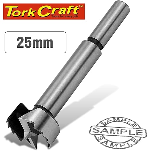 Tork Craft Forstner Bit 25mm (Carded) | TCFB25