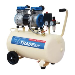 TRADEair 50L Silent Oil Free Compressor Direct Drive 2.5HP - 8Bar | MCFRC252
