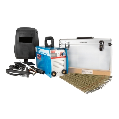 TRADEweld MMA Mini Inverter Welder Kit, 150A | MCOW4057