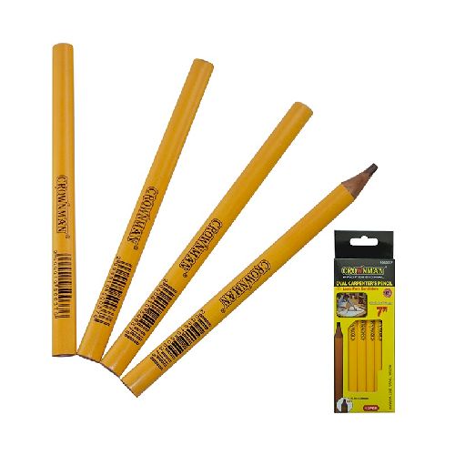 Crownman Carpenters Pencil 12PK (1050037)