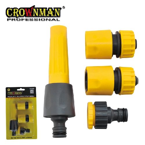 Crownman Hose Basic Garden Kit 4pc (584021)