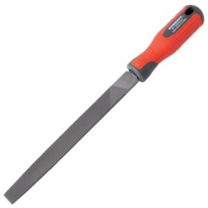 Kennedy Engineer's Hand File, Flat, Bastard Cut with Handle, 150mm (6