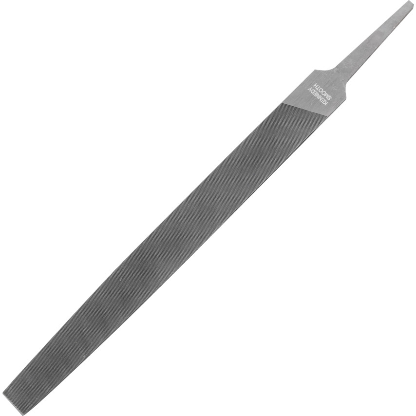 Kennedy Engineer's Hand File, Flat, Smooth Cut, 200mm (8