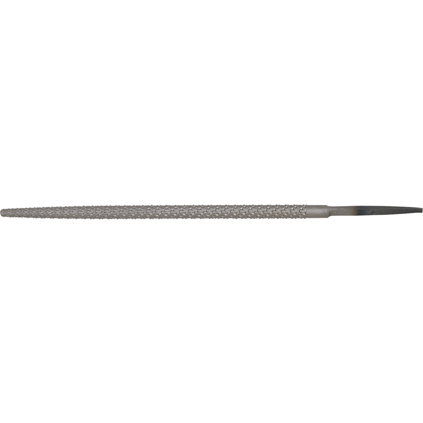 Kennedy Rasp Cut Hand File, Round, Bastard Cut, 200mm (8