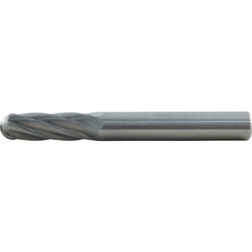 Carbide Burr, Cylindrical Ball Nosed, Rapid Cut (Cut 3), 6x18x6mm | KEN2101140K