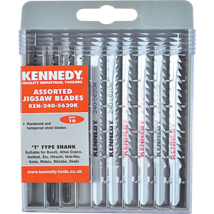 10Pk Jigsaw Blade Assortment | KEN2405620K