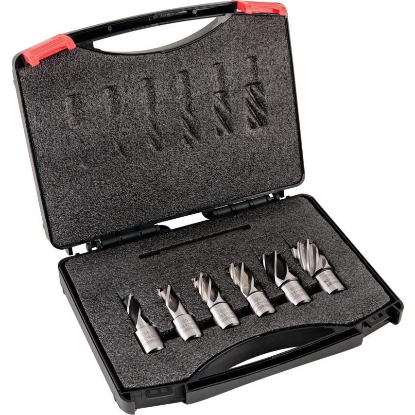 Kennedy 6Pc Multi-Tooth Cutter Set, 14-24x25mm, M2, HSS | KEN2883000K