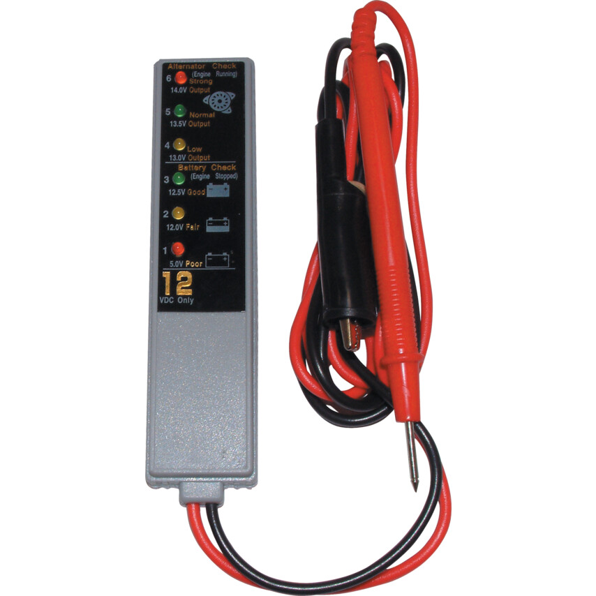 Kennedy LED Battery & Alternator Tester 12V | KEN5031080K