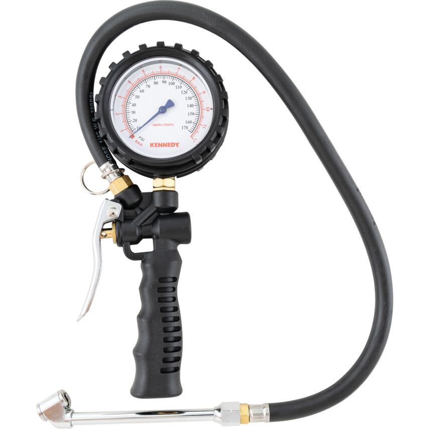 Kennedy Airline Tyre Inflator with Gauge, 170psi | KEN5038480K