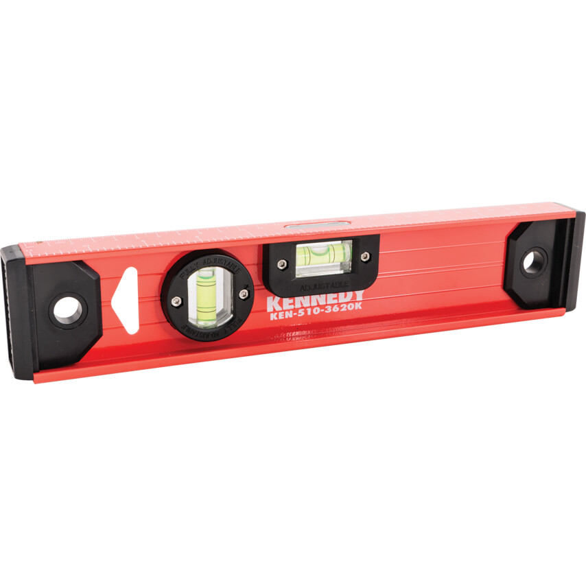 I-Beam Spirit Level, 3 Vials, 300mm (12