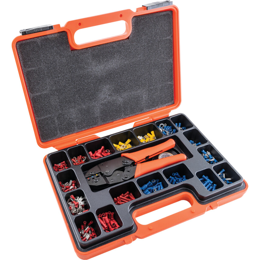 Kennedy 552Pc Heavy Duty Ratchet Crimpig Tool Kit | KEN5155540K