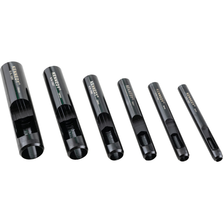 Kennedy 6Pc 6-19mm Wad/Hollow Punch Set | KEN5181650K