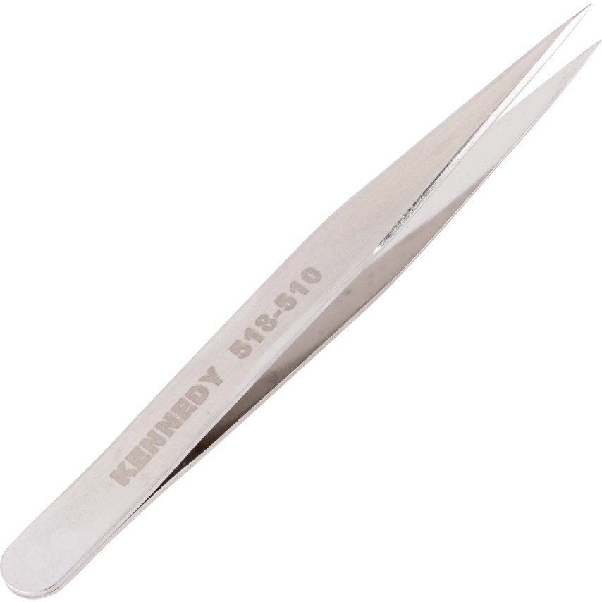 Kennedy 115mm Sharp Nose Precision Tweezers | KEN5185100K