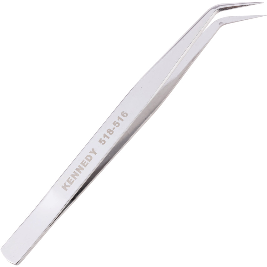 Kennedy 145mm Bent Nose Precision Tweezers | KEN5185160K