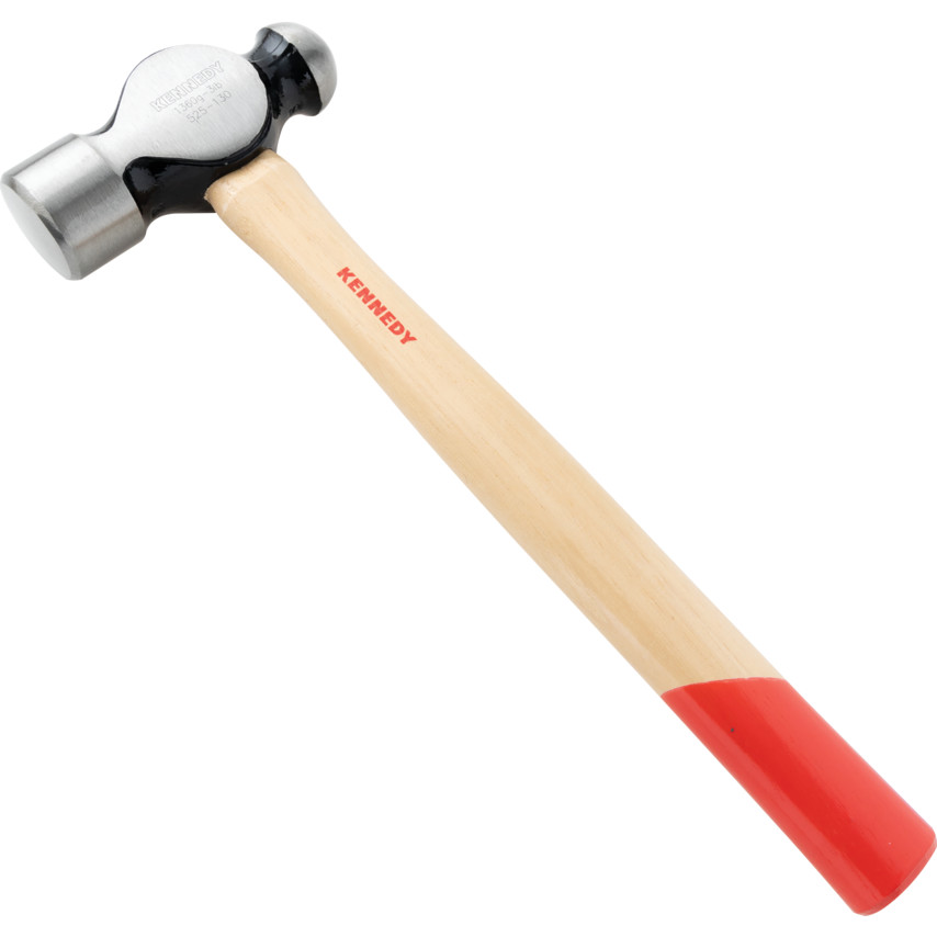 Ball Pein Hammer, Hardwood Shaft, 400mm, 1360g (3lb) | KEN5251300K